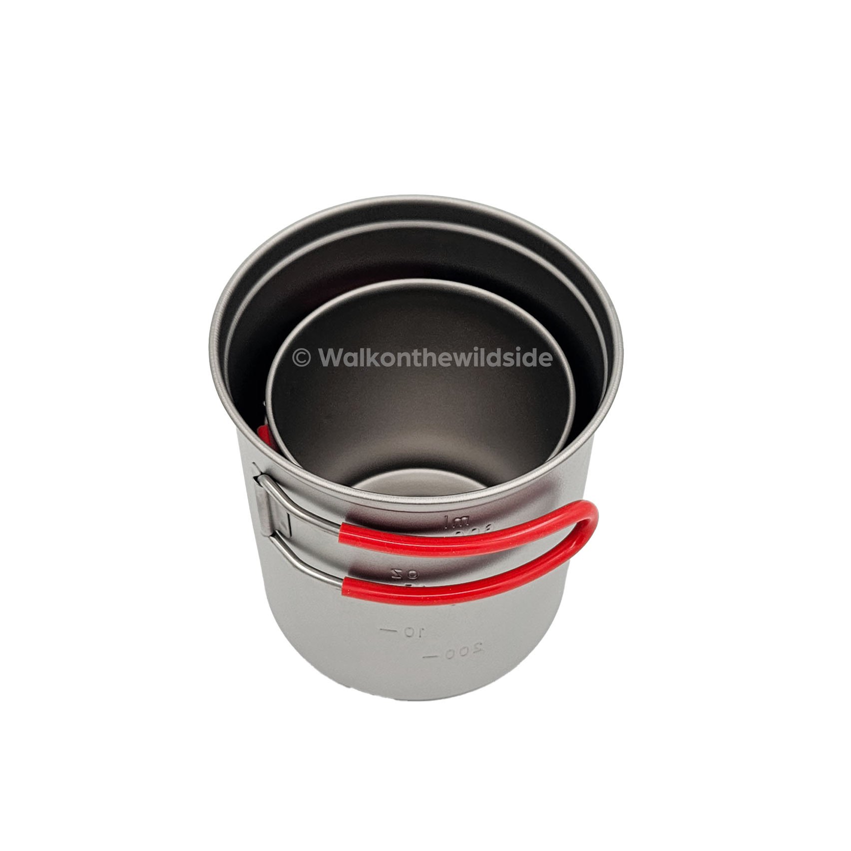 Evernew Deep Pot 640 mit Mug FH 400 ml darin